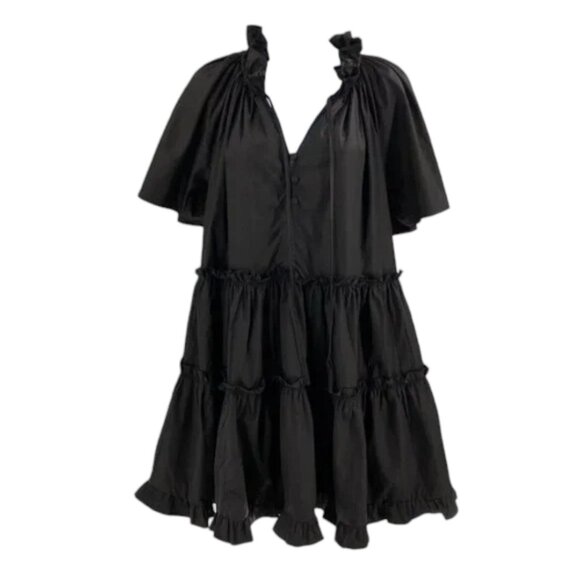 Pomander Place by Tuckernuck Black Adeline Dress Size L EUC - Picture 2 of 4